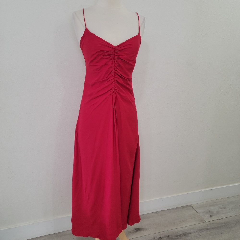 Mango Red Maxi Dress - Picture 2 of 15